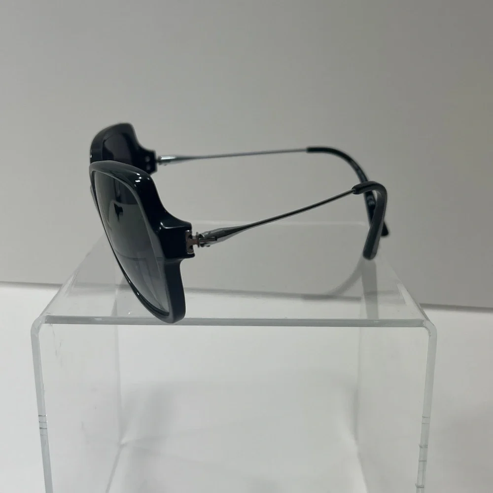 Tory Burch TY7094‎ Black Sunglasses silver logo